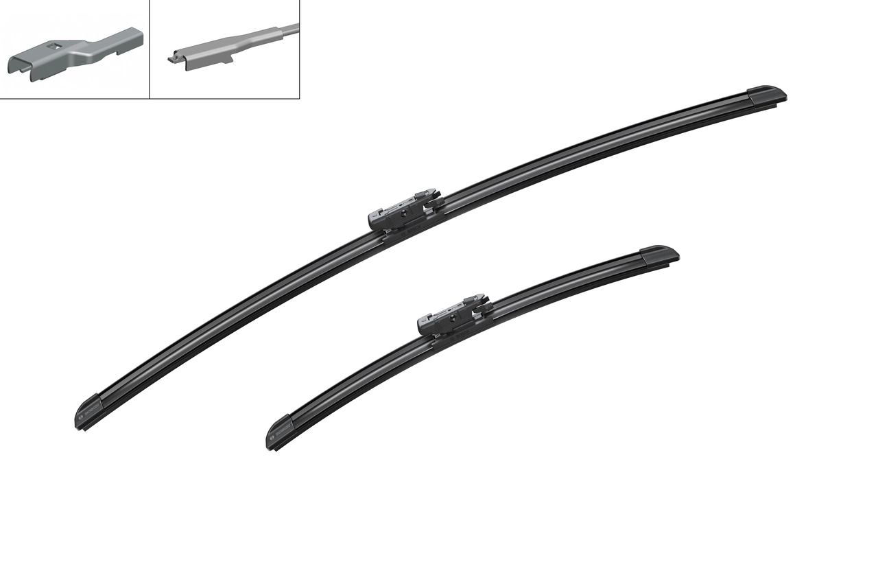 BOSCH 3397007466 Щетки стеклоочистителя 650/380мм бескаркасные, к-кт ALFA ROMEO MITO 2008-2018, CITROEN BERLINGO 2008-2018, FIAT 500L 2009-, Linea 2006-, Punto 2012-, Punto Grande 2005-2011
