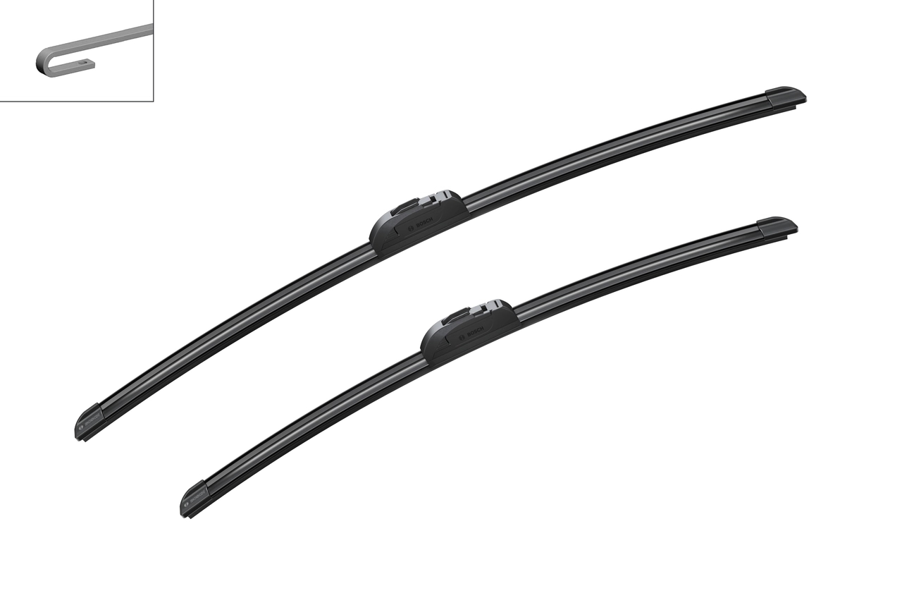 BOSCH 3397007584 Щетки стеклоочистителя бескаркасные Aerotwin Retrofit 650/550мм крепление Hook