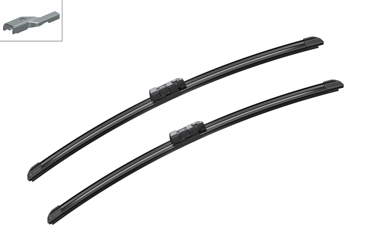 BOSCH 3397009051 Щетки стеклоочистителя бескаркасные Aerotwin 530/530мм крепление Push Button