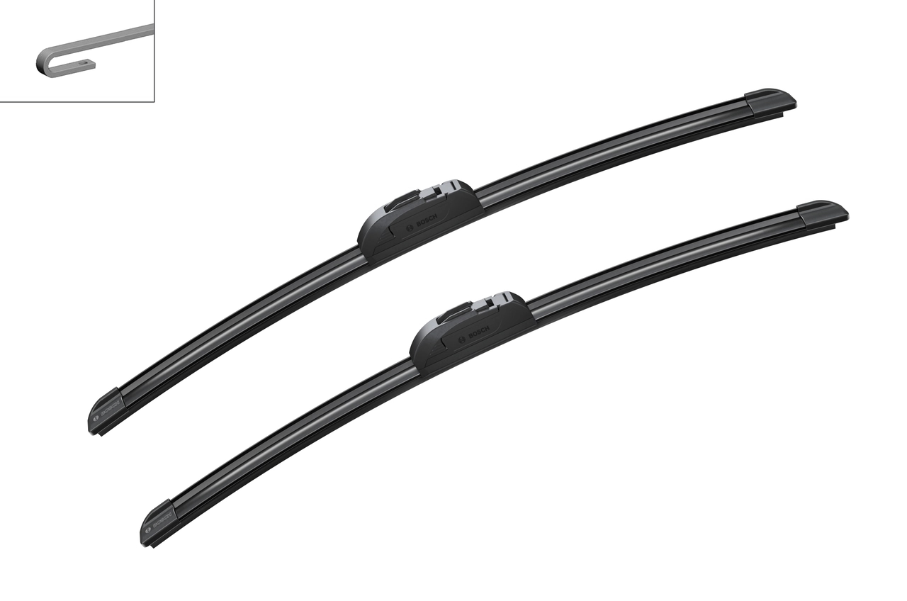 BOSCH 3397009081 Щетки стеклоочистителя бескаркасные Aerotwin Retrofit 500/500мм крепление Hook