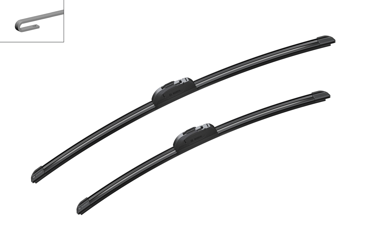 BOSCH 3397014271 Щетки стеклоочистителя бескаркасные Aerotwin Retrofit 600/500мм крепление Hook
