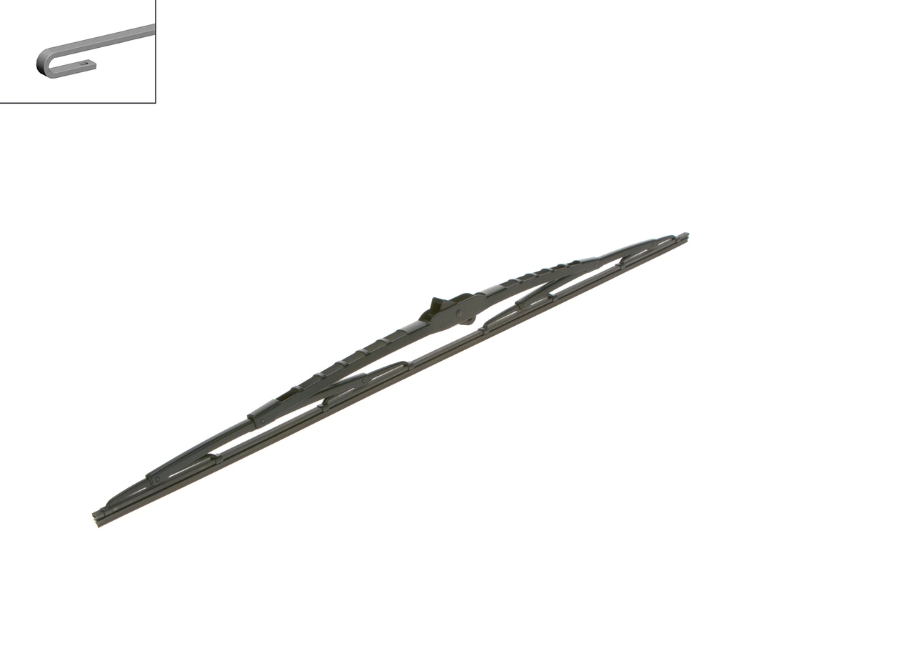 BOSCH 3397018170 Щетка стеклоочистителя 700мм каркасная AUDI: A2 1.2 TDI/1.4/1.4 TDI 00-05   FORD: TRANSIT TOURNEO 2.2 TDCi 06-, TRANSIT Van 2.0 DI /2.0 TDCi/2.3/2.3 16V /2.4 DI /2.4 TDCi