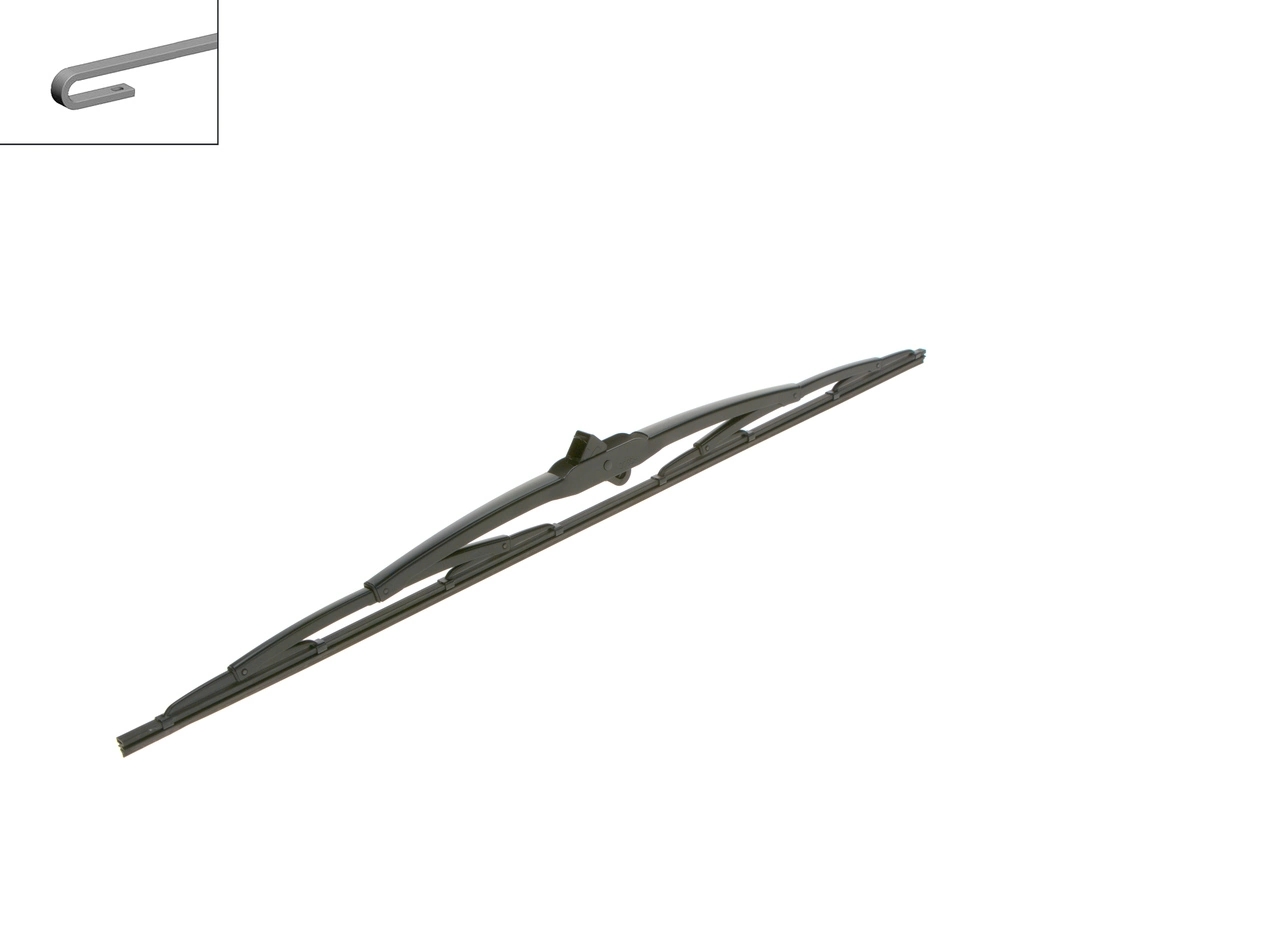 BOSCH 3397018963 Щетка стеклоочистителя 650мм каркасная IVECO: EuroCargo 100 E 15/100 E 15 K/100 E 18/100 E 18 K/100 E 21/120 E 15/120 E 15 K/120 E 18/120 E 18 K/120 E 23/130 E 15/130 E 15 K