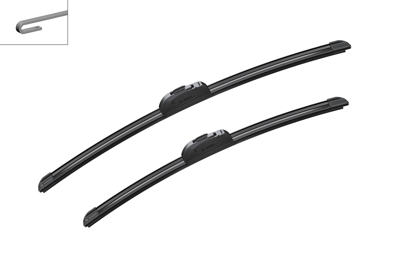 BOSCH 3397118901 Комплект щеток стеклоочистителя ATW 530мм/450мм | перед |