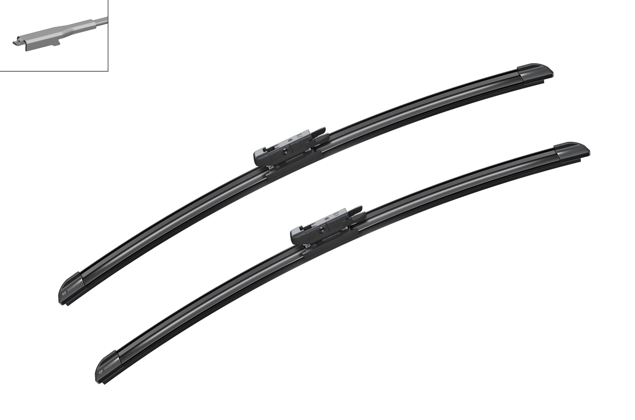 BOSCH 3397118922 Щетки стеклоочистителя бескаркасные Aerotwin 500/500мм крепление Pinch Tab