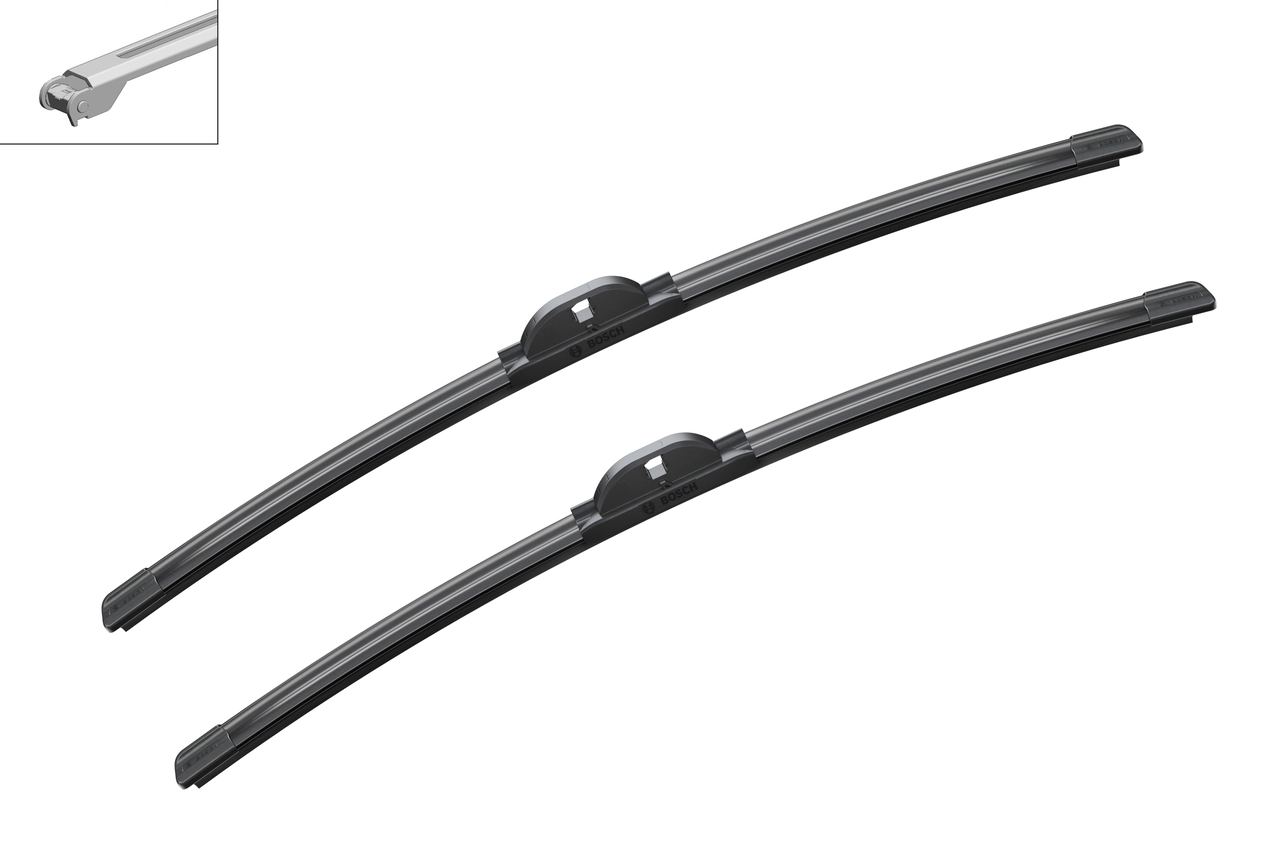 BOSCH 3397118933 Щетки стеклоочистителя бескаркасные Aerotwin 550/550мм крепление Pin Lock