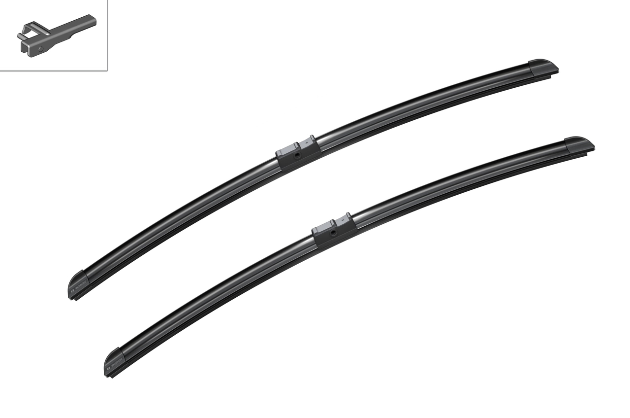 BOSCH 3397118938 Щетки стеклоочистителя 600/600мм бескаркасные, к-кт VW: MULTIVAN Mk V 1.9 TDI/2.0/2.5 TDI/2.5 TDI 4motion/3.2 V6/3.2 V6 4motion 03-, MULTIVAN T5