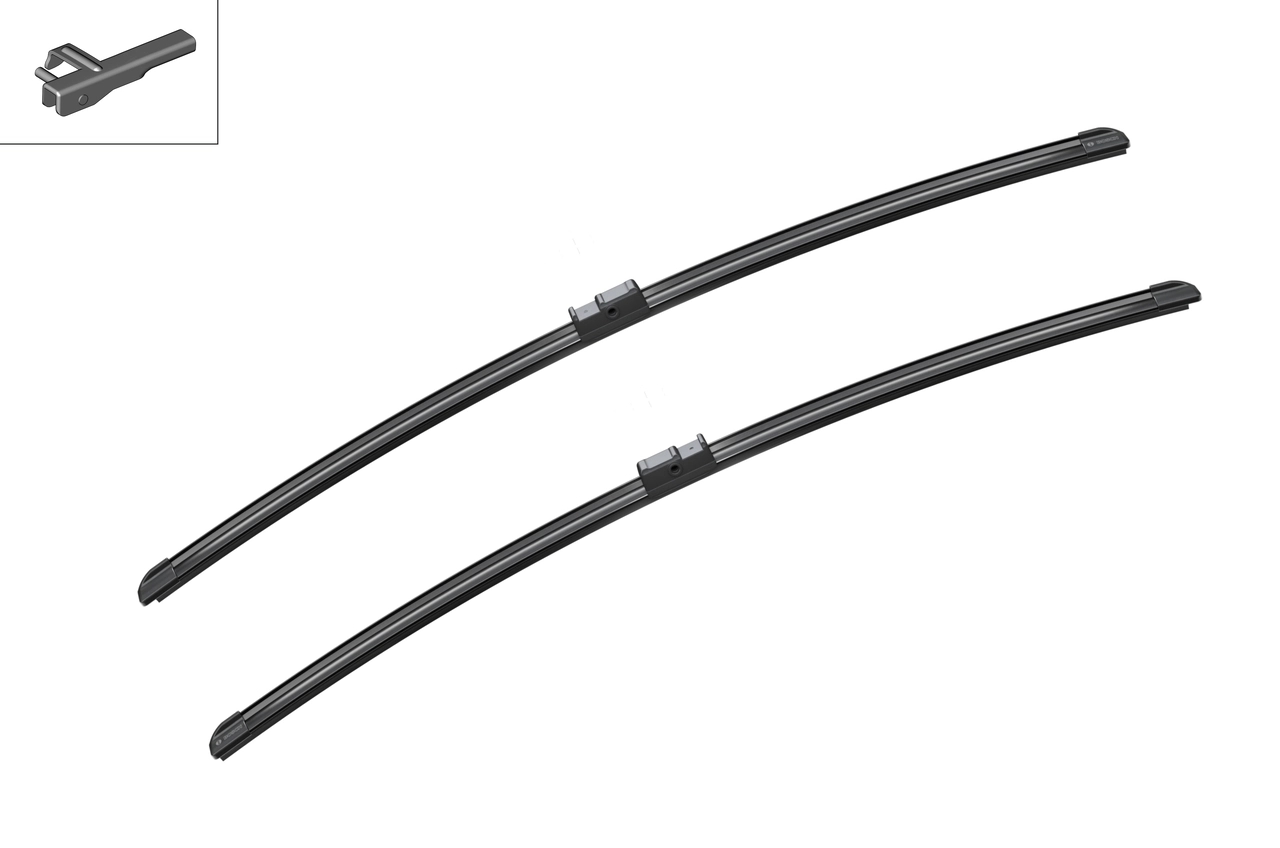 BOSCH 3397118950 Щетки стеклоочистителя бескаркасные Aerotwin 700/700мм крепление Side Pin