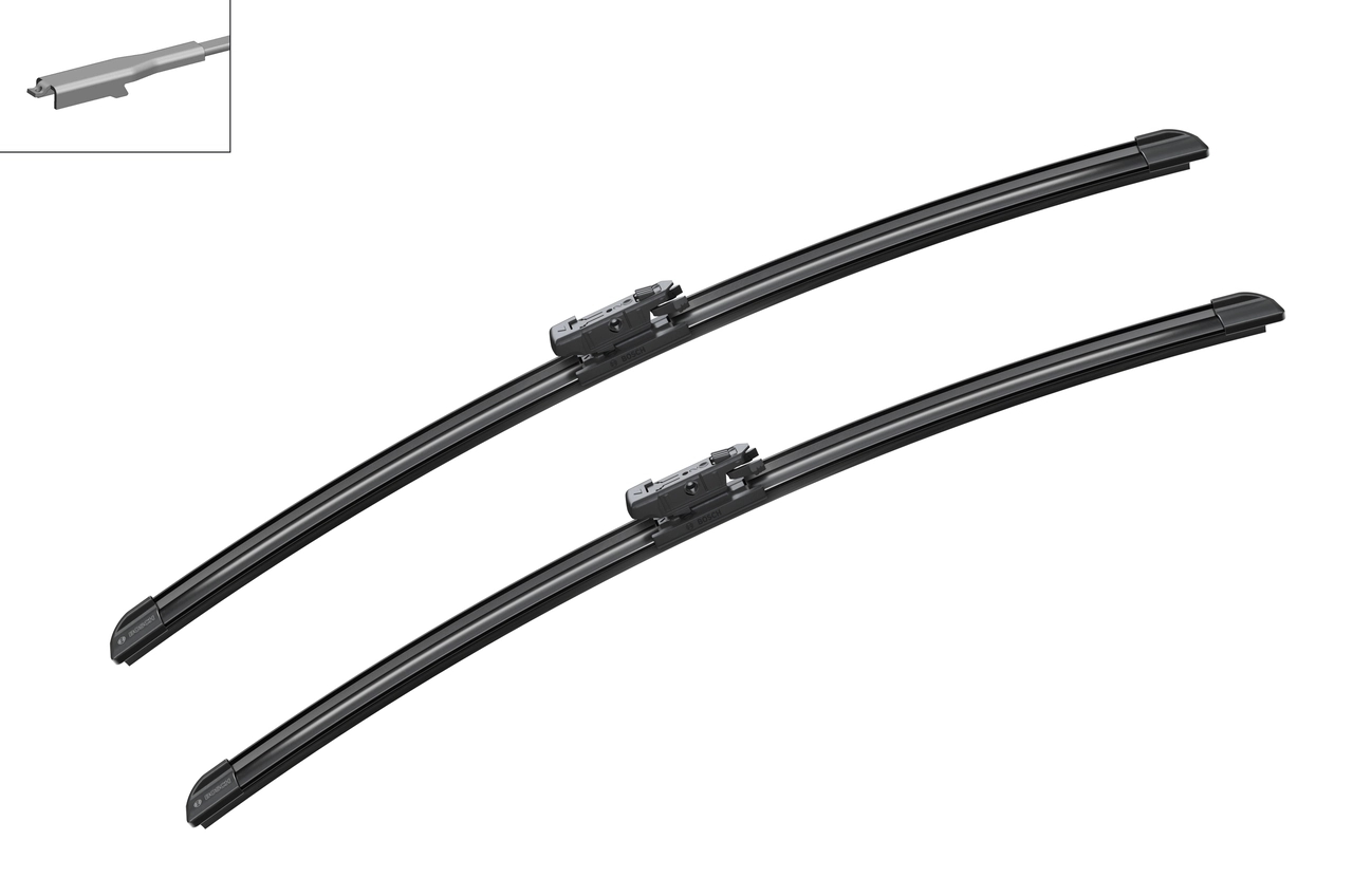 BOSCH 3397118969 Щетки стеклоочистителя бескаркасные Aerotwin 550/550мм крепление Pinch Tab