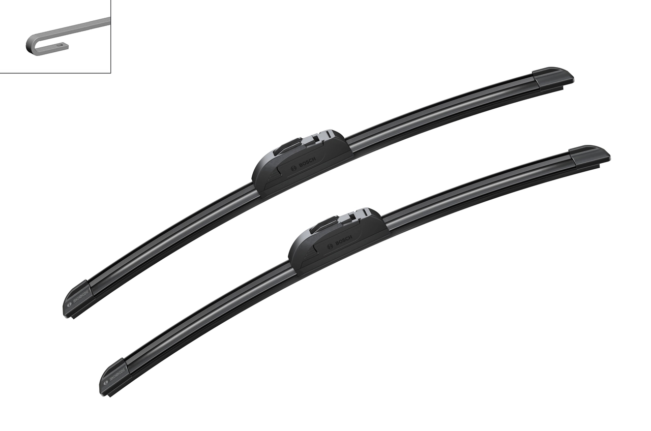 BOSCH 3397118994 Щетки стеклоочистителя бескаркасные Aerotwin Retrofit 450/450мм крепление Hook