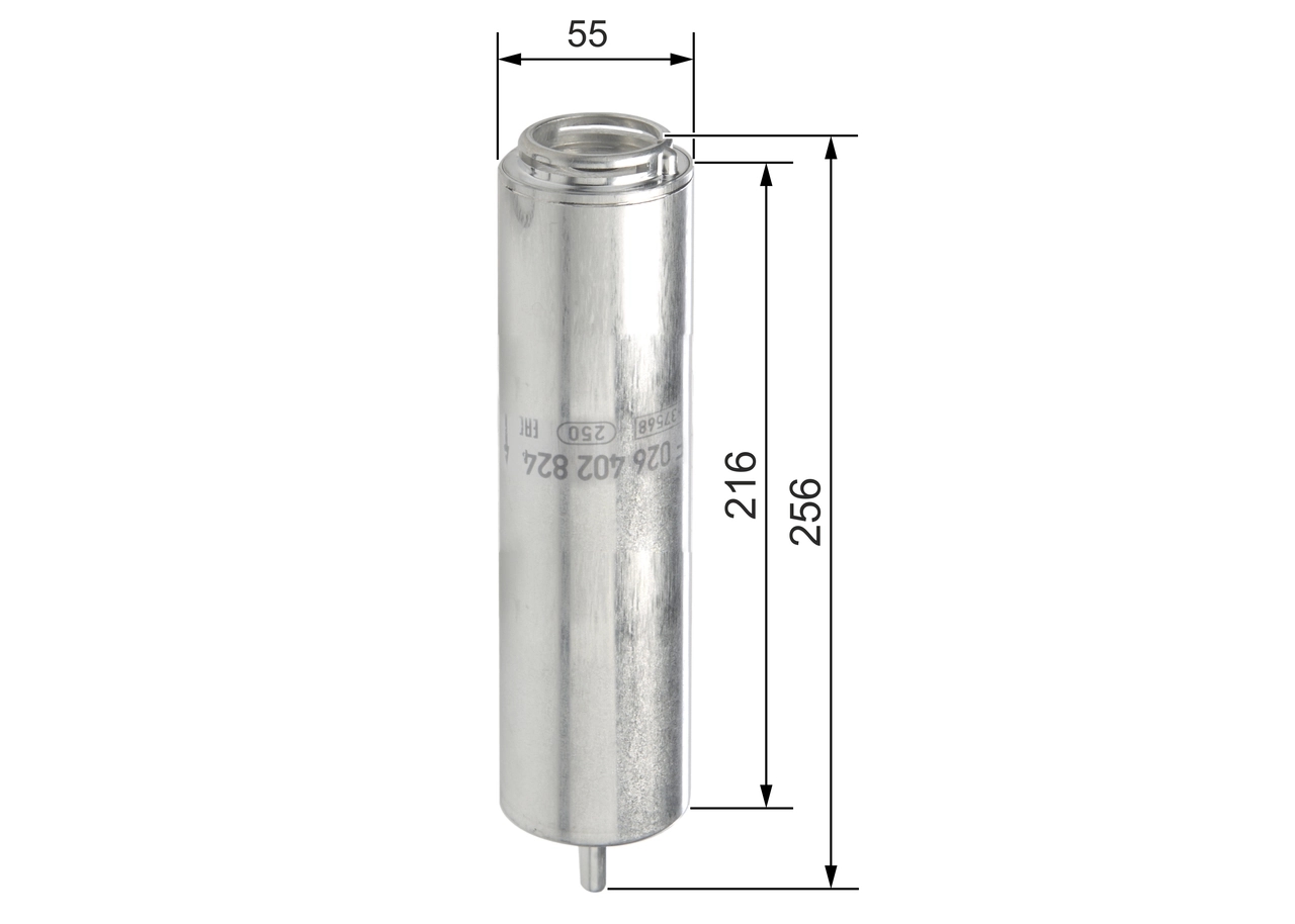 BOSCH F026402824 Фильтр топливный BMW F20/MINI 1.6D/2.0D 10-