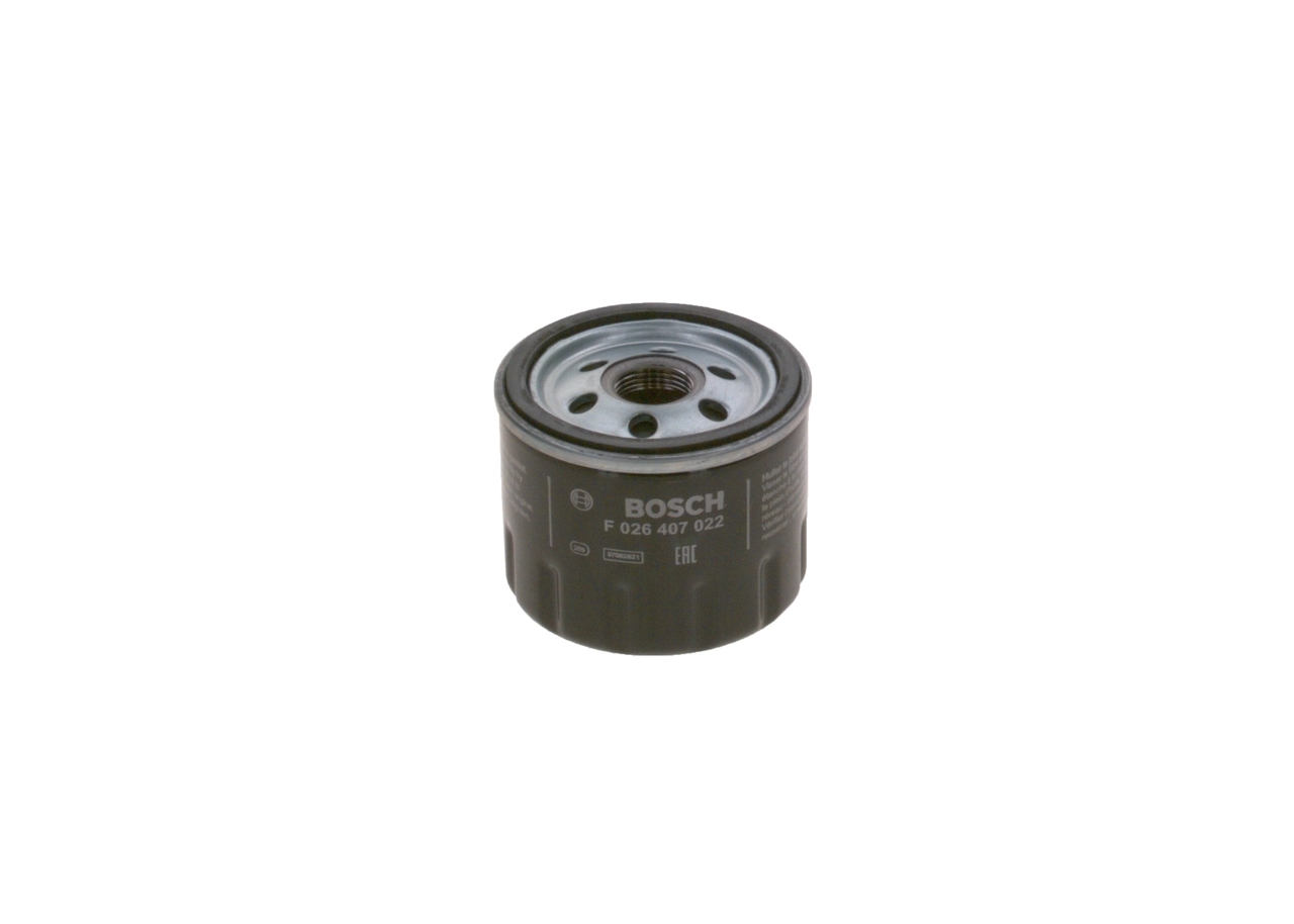 BOSCH F026407022 Фильтр масляный DACIA: DUSTER 10-, LOGAN 04-, LOGAN EXPRESS 09-, LOGAN MCV 07-, LOGAN пикап 08-, SANDERO 08-   NISSAN: CUBE 10-, INTERSTAR 02-, JUKE 10-, KUBISTA
