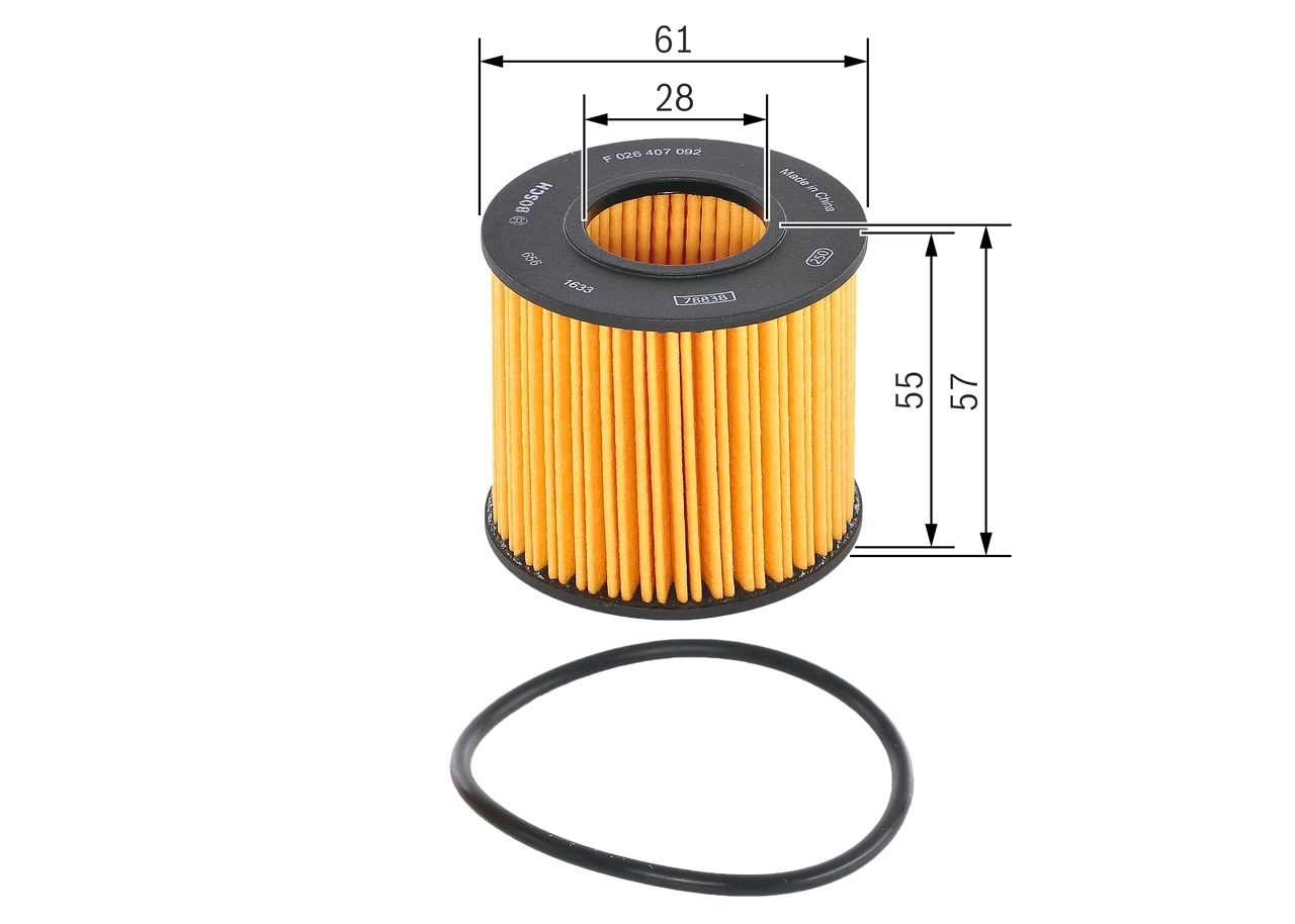BOSCH F026407092 Фильтр масляный