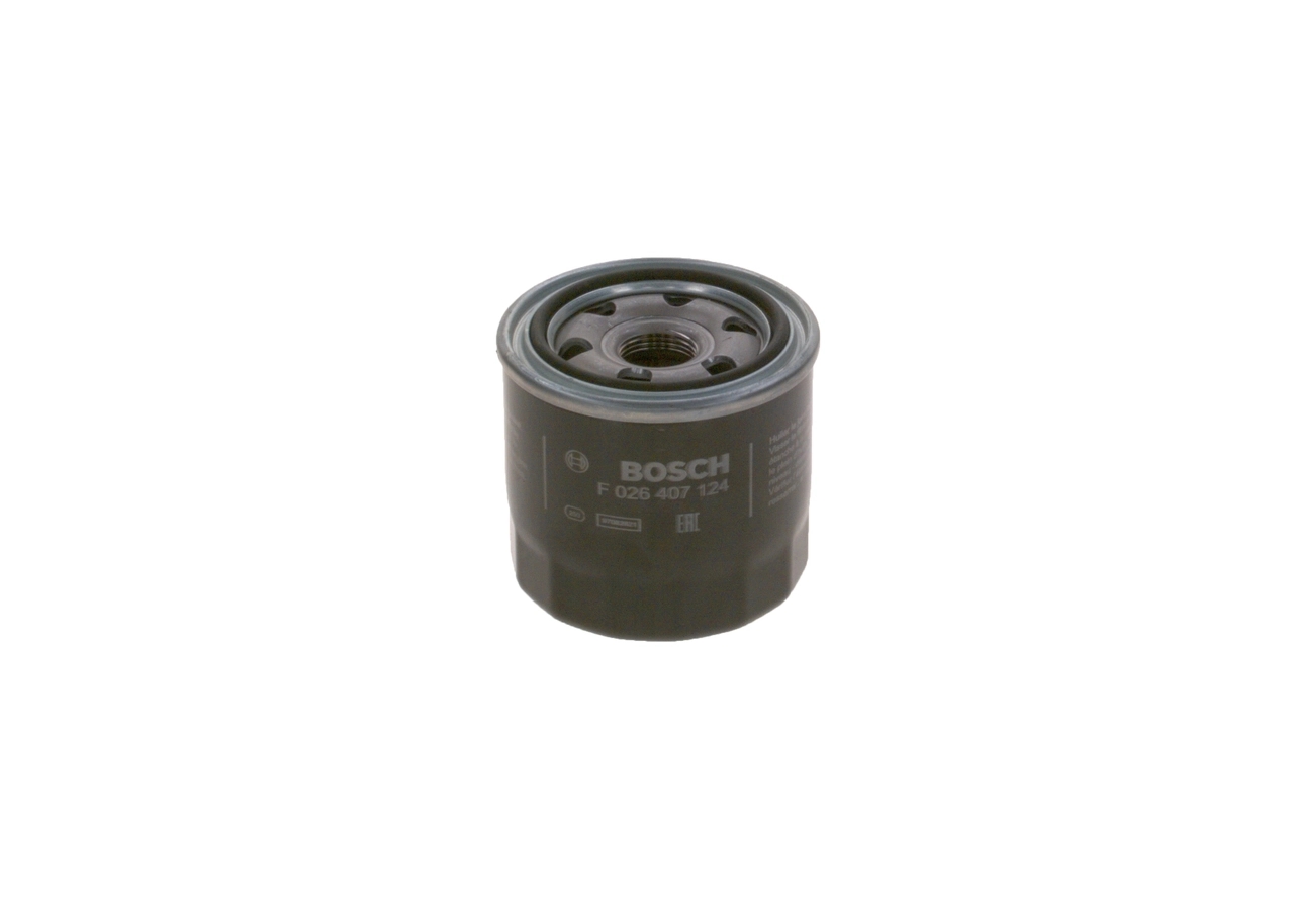 BOSCH F026407124 Фильтр масляный HYUNDAI: i30 (GD) 1.4i/1.6i/GDi 11-, i40 (VF) 1.6GDi/2.0GDi 11-, ix35 (LM) 1.6-2.0i/GDi/CVVT/4WD 10-   KIA: SPORTAGE (SL) 1.6-2.0GDi/CVVT/4WD 12-