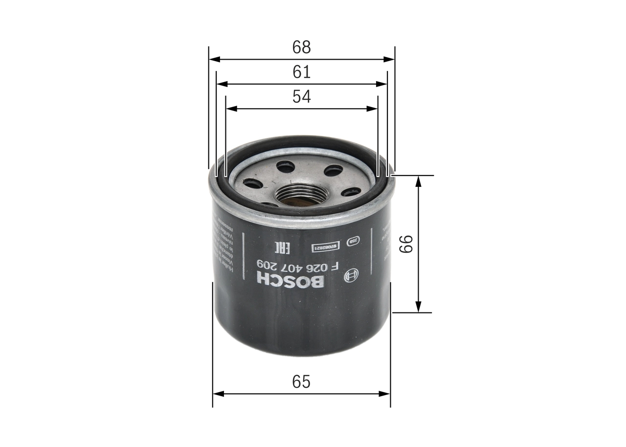 BOSCH F026407209 Фильтр масляный