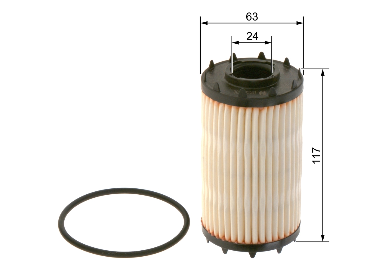 BOSCH F026407274 Масляный фильтр (вставка) p7274