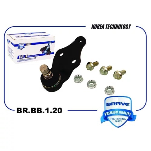 BRAVE BRBB120 Опора шаровая 54530-3S100 BR.BB.1.20 Santa Fe 12- New, Optima-10-, Ceed 12- BR.BB.1.20