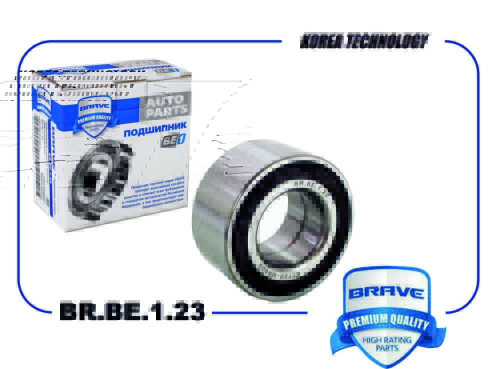 BRAVE BRBE123 Подшипник передней ступицы