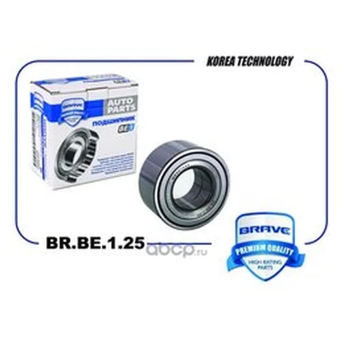 BRAVE BRBE125 Подшипник передней ступицы MR491449 BR.BE.1.25 MITSUBISHI Lancer IX 03-, Outlander 03- {40х80
