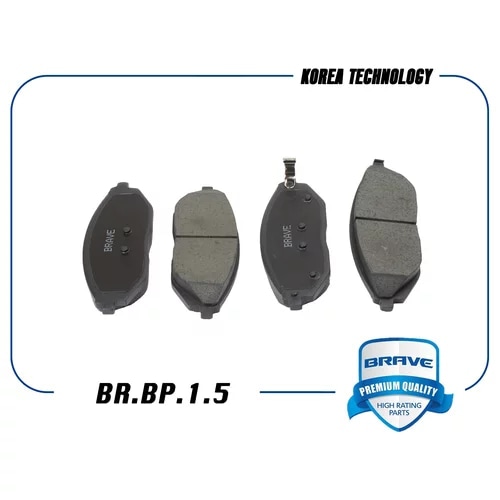 BRAVE BRBP15 Колодка тормозная передняя