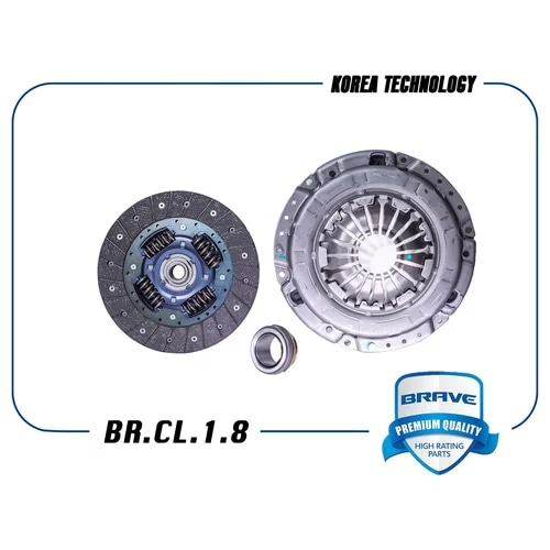 BRAVE BRCL18 Сцепление в сборе [корзина+диск+выжимной] 821414 Lanos 1.6 16кл. BR.CL.1.8