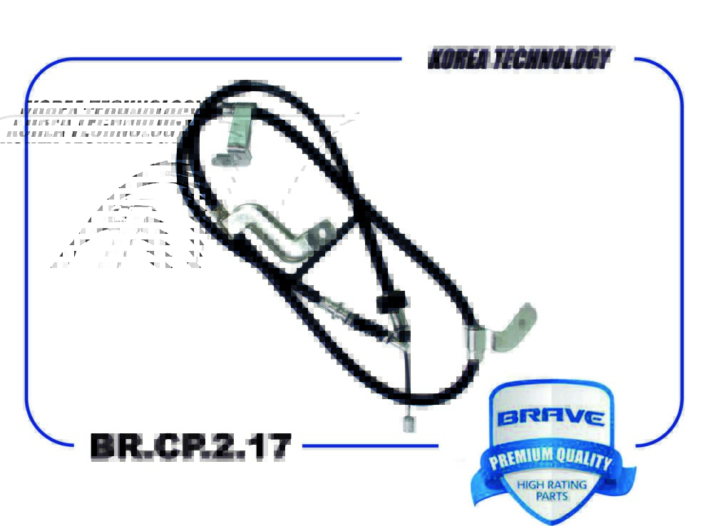 BRAVE BRCP217 Трос ручного тормоза правый