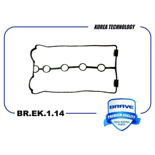 BRAVE BREK114 Прокладка клапанной крышки 96353002 BR.EK.1.14 Nexia, Lanos, Lacetti 1.6 16кл., Cruze 109 л.с 1.6