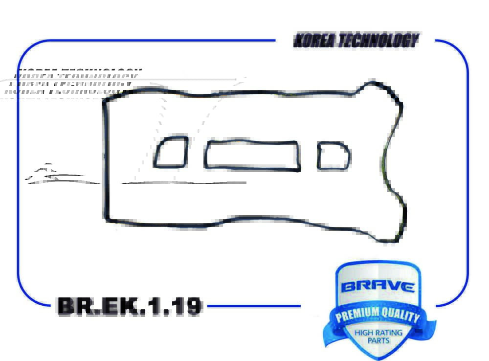 BRAVE BREK119 Прокладка клапанной крышки 1220025 BR.EK.1.19 Ford Focus, Mondeo, Mazda 6 1.8