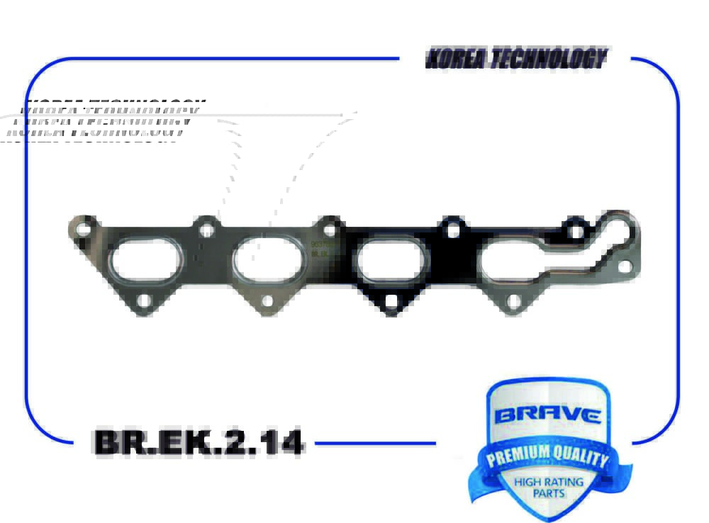 BRAVE BREK214 Прокладка коллектора выпускного