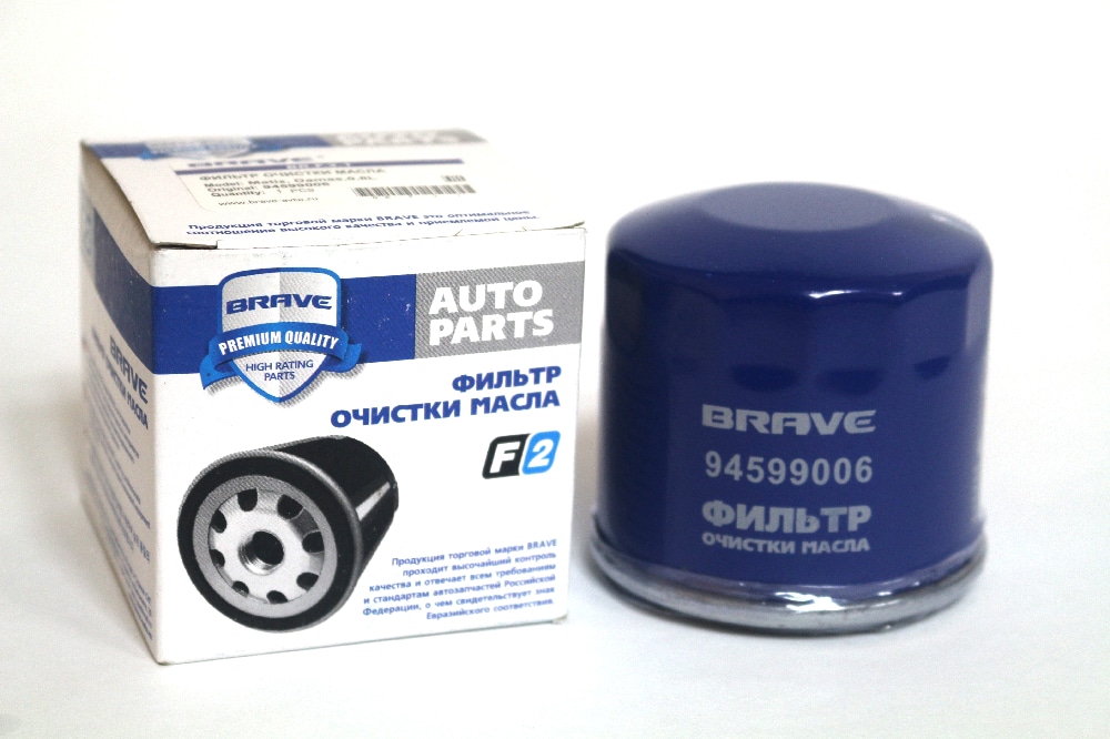 BRAVE BRF21 Фильтр масляный Matiz, Chery Tiggo 4/Tiggo 7/Tiggo 7 ProMAX/ Tiggo 8 1.5Т