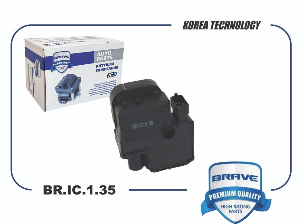 BRAVE BRIC135 Катушка зажигания A0001587803 BR.IC.1.35 A-Class W169, B-Class W245, C-Class W202/203
