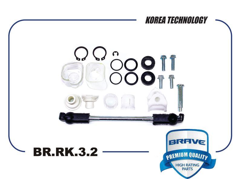 BRAVE BRRK32 Ремкомплект кулисы КПП с тягой 90342950 BR.RK.3.2 Nexia, Lanos, Lacetti BR.RK.3.2