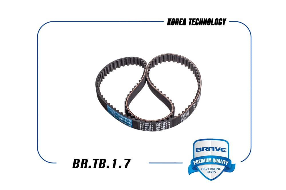 BRAVE BRTB17 Ремень ГРМ