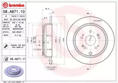 BRECO bs6010 Тормозной диск