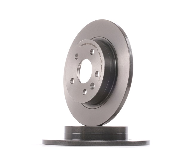 BREMBO 08B35711 Диск тормозной задний невентилируемый 268мм