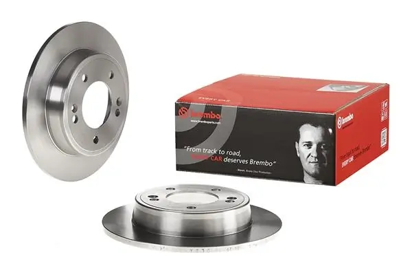 BREMBO 08C17220 Диск тормозной задн, HYUNDAI: ELANTRA 10-, VELOSTER 11-, i30 11-, i30 CW 12-, i30 13-   KIA: CEED 12-, CEED Sportswagon 12-, CERATO 12-, PRO CEED 13-, SOUL II 14-