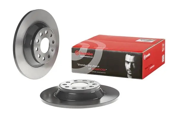 BREMBO 08C50111 Диск торм.зад.VW TIGUAN II 16=>/SKODA SUPERB III 15=> 300x12