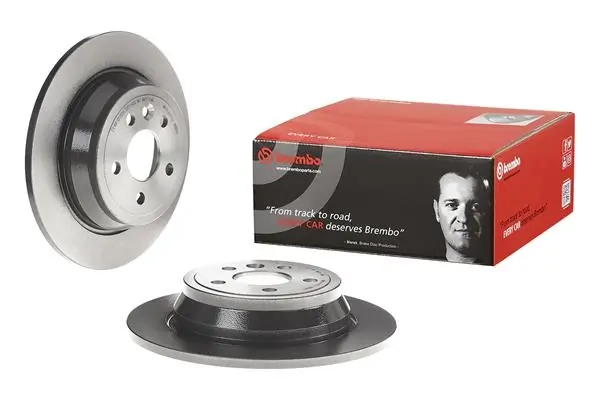 BREMBO 08B80411 Диск тормозной LAND ROVER FREELANDER задний D 302мм.