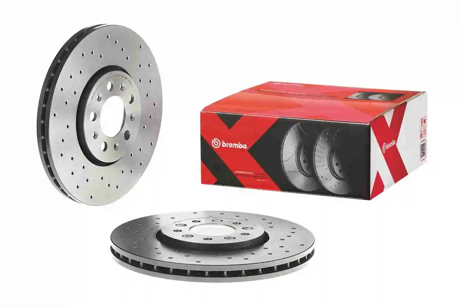 BREMBO 0970102X Диск тормозной передний вентилируемый Xtra 288мм