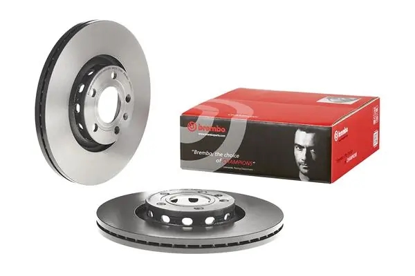 BREMBO 09869011 Диск торм. пер.вент.[312x25] 5 отв.