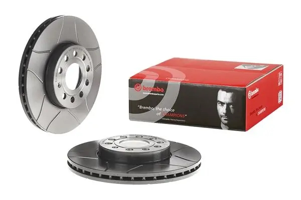 BREMBO 09914575 Диск тормозной передний вентилируемый Max 288мм