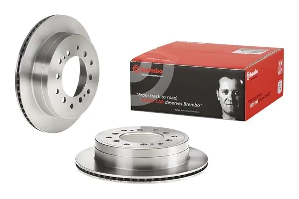 BREMBO 09A33410 Диск тормозной передний вентилируемый
