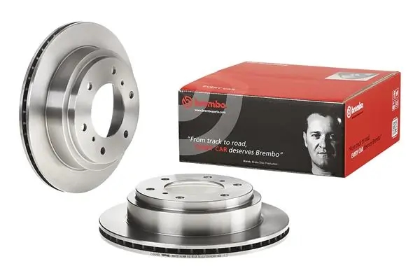 BREMBO 09A45010 Диск тормозной передний вентилируемый