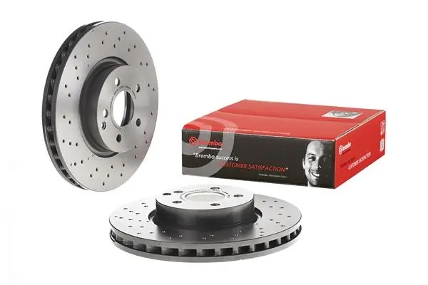 BREMBO 09A62131 Диск тормозной UV Coated | перед |