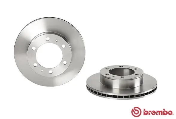 BREMBO 09A63410 Диск тормозной передний вентилируемый 297мм
