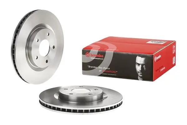BREMBO 09A71620 Диск тормозной NISSAN QASHQAI 07-/X-TRAIL 07-/RENAULT KOLEOS 08- передний вент.