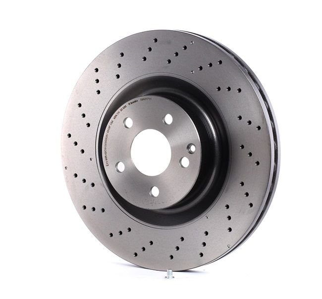 BREMBO 09A81711 Диск тормозной передн, MERCEDES-BENZ: E-CLASS E 420 CDI/E 500 02-08, E-CLASS T-Model E 500 T 03-09, S-CLASU SU250 CDI/S 280/S 300/S 320 CDI/S 320 CDI/ S 350 CDI/S 32