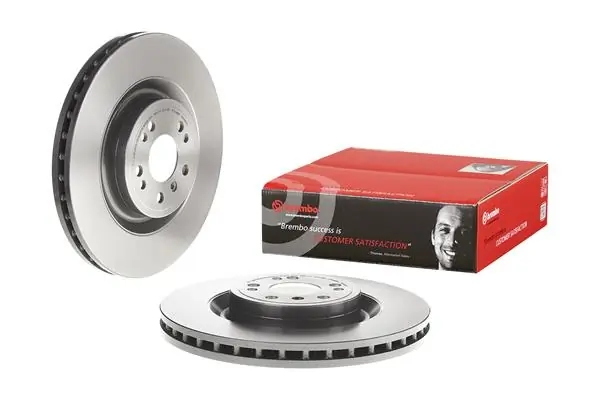 BREMBO 09A95811 Диск тормозной MERCEDES ML W166 передний вент. D 350мм