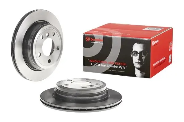 BREMBO 09B33811 Диск тормозной UV Coated | зад |