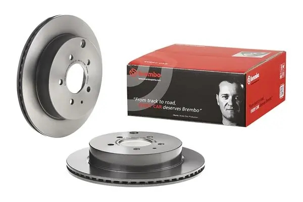 BREMBO 09B54111 Диск торм. зад. вент.[302x18] 5 отв. [ ]
